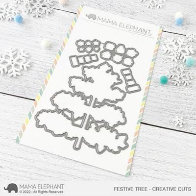 Mama Elephant Creative Cuts - Festive Tree